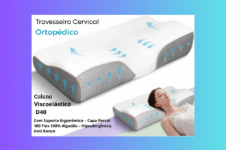 Travesseiro Cervical Ortopédico: O Segredo Para Uma Noite de Sono Reparadora e Sem Dores