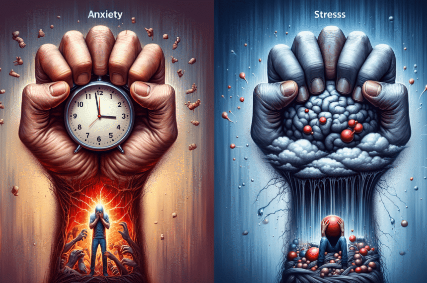 Como a Psicologia Clínica Diferencia Ansiedade e Estresse: Um Estudo de Caso Abrangente